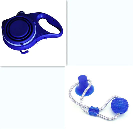 3 In 1 Dog Leash- Leash, Bowl & Water Storage