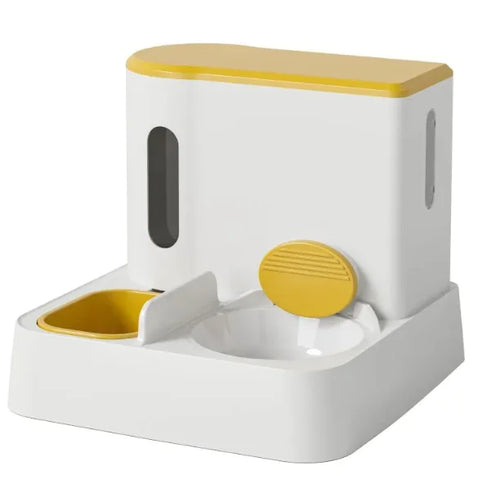 Automatic Food & Water Dispenser For Dogs & Cats