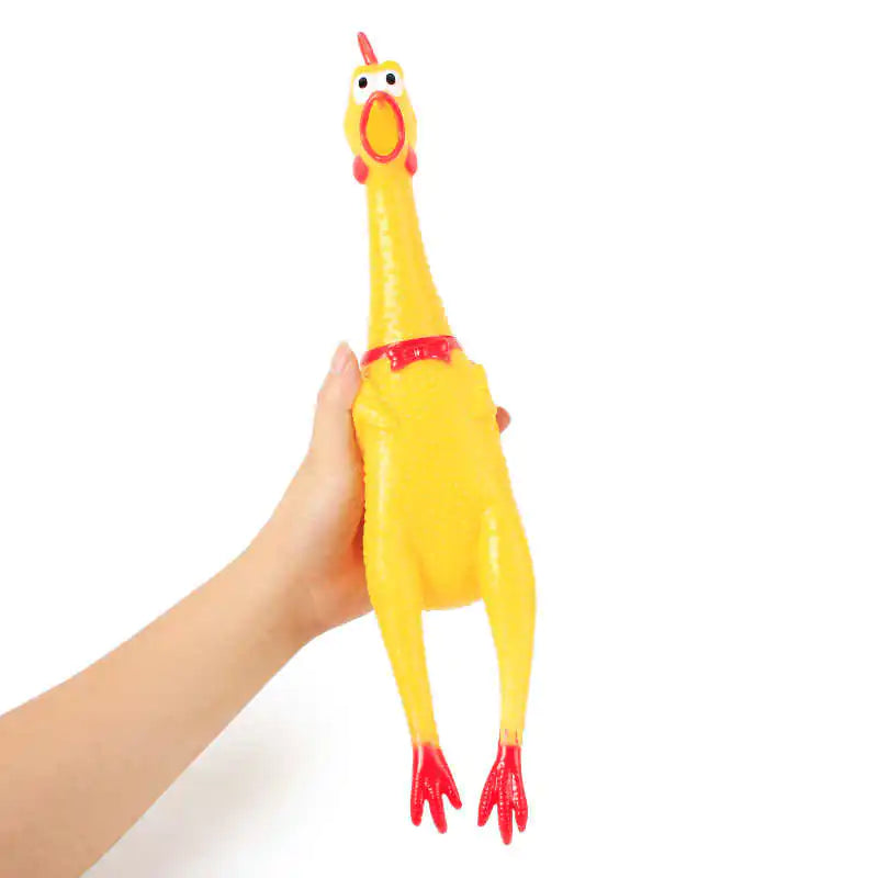 Screaming Chicken Dog toy