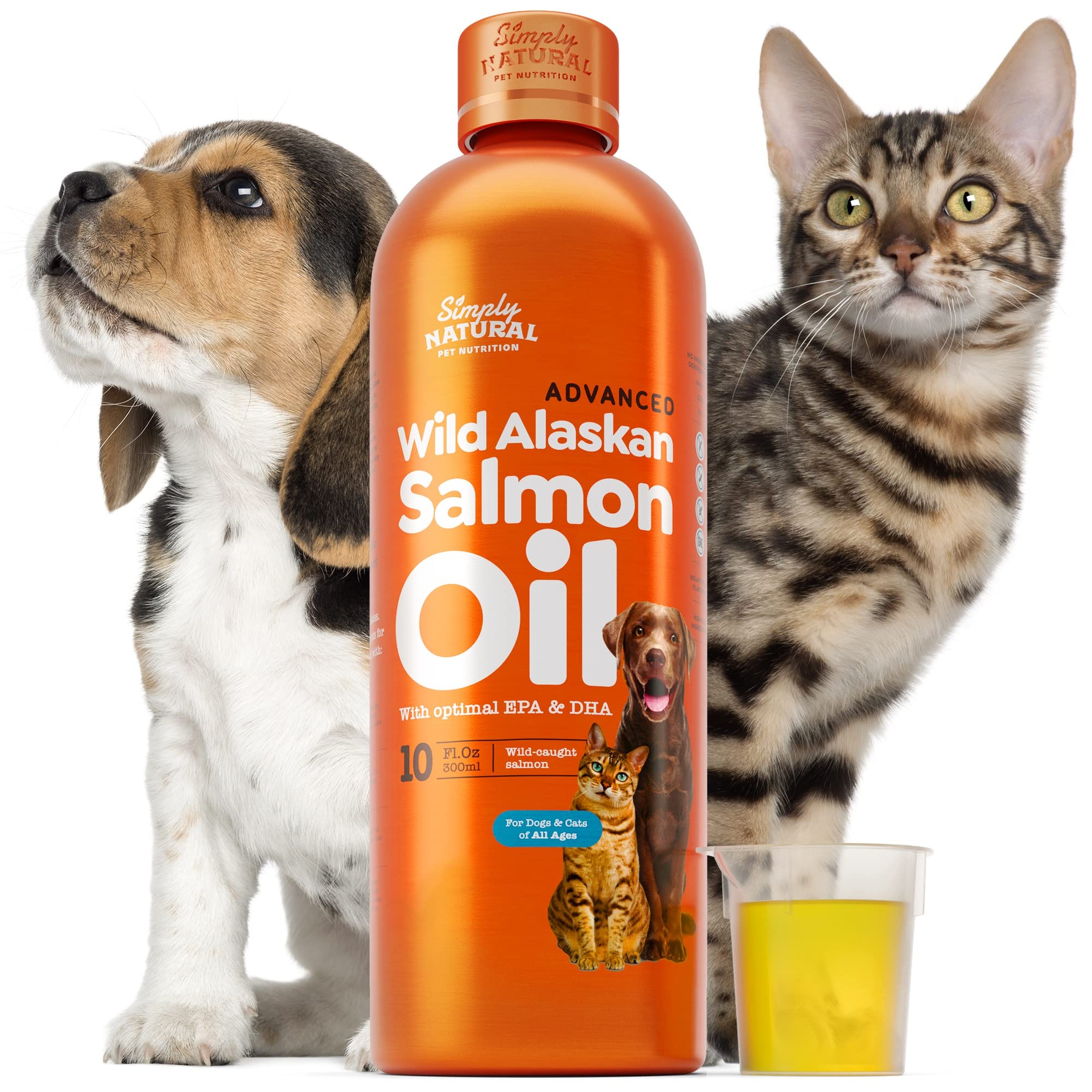 Wild Caught Alaskan Salmon Oil with COD Liver Oil