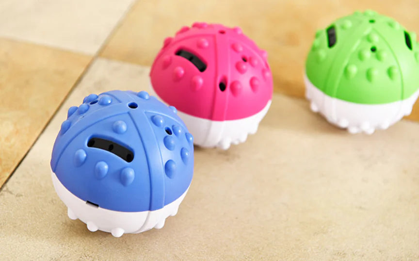Interactive Treat Dispensing Dog Ball