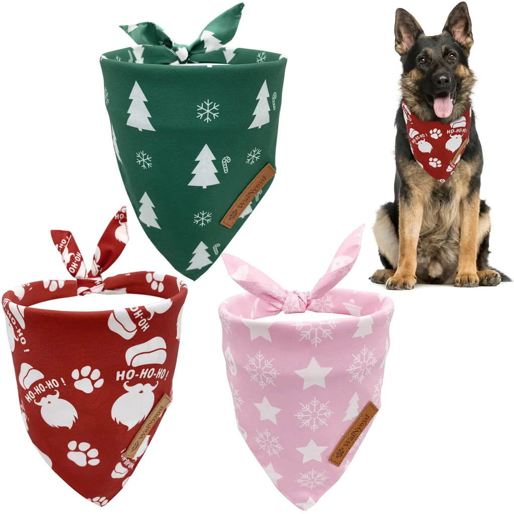 Christmas Dog Bandanas