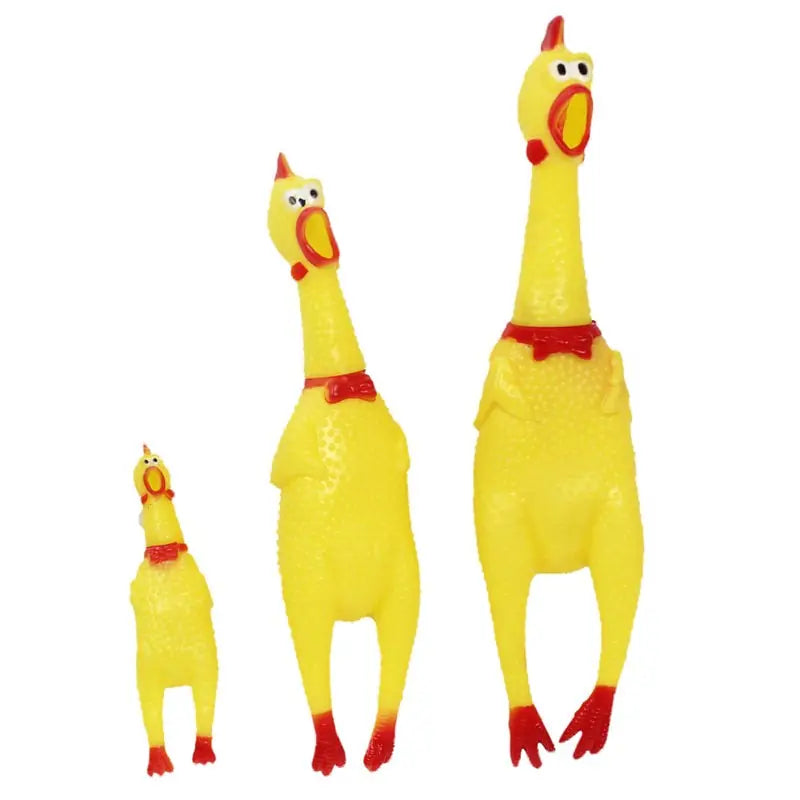 Screaming Chicken Dog toy