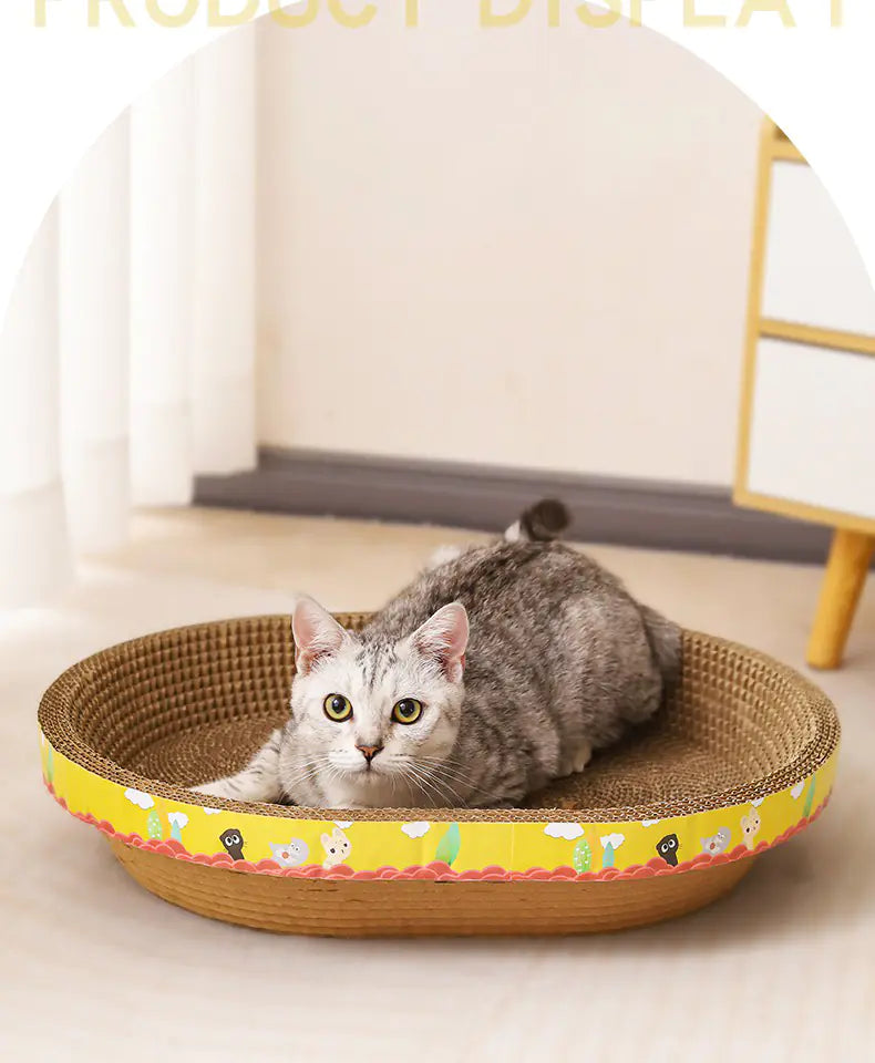 Cat Scratching Bowl