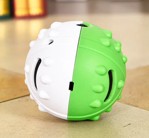Interactive Treat Dispensing Dog Ball