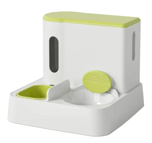 Automatic Food & Water Dispenser For Dogs & Cats